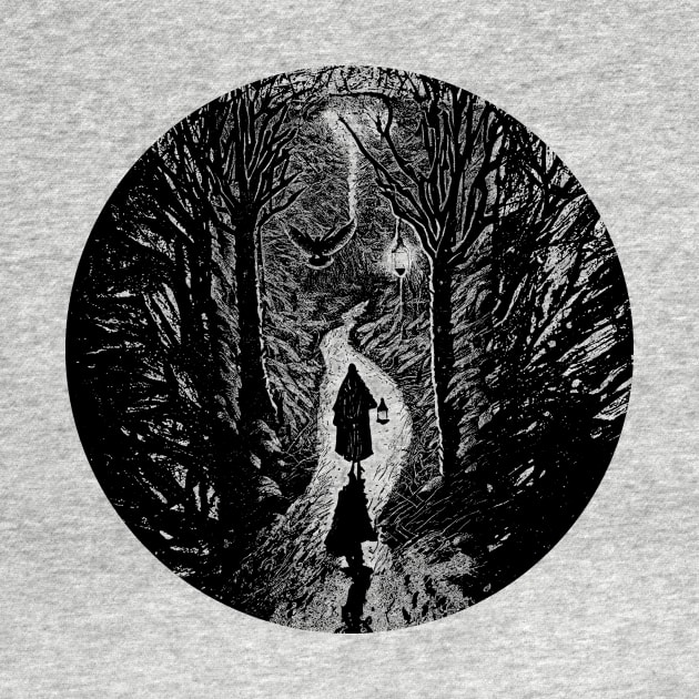 A Hermit out for a Walk by The Hermit Magic Magazine
